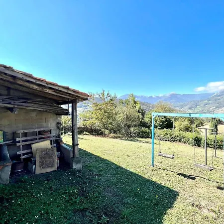 Casa Con 2 Dormitorios, Chimenea, Jardin Y Vista A La Montana * Campomanes